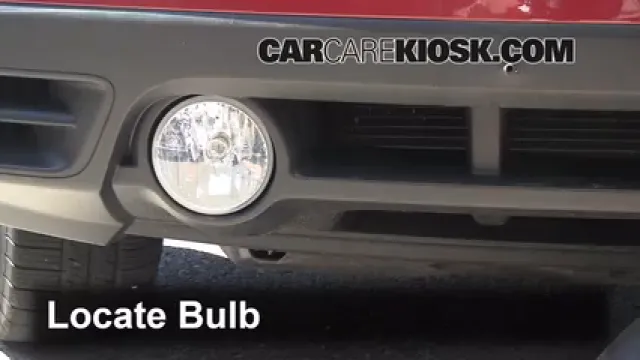 2012 Jeep Patriot Sport 2.0L 4 Cyl. Luces Luz de niebla (reemplazar foco)